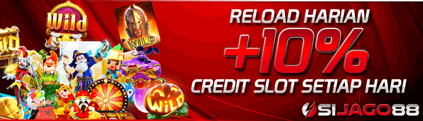 Reload Harian Slot +10%