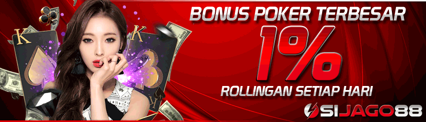 Bonus Komisi 1% Poker Online